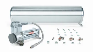 Air Lift 24in FLO Tank w/ Viair 444c Compressor (W/Fittings & Hardware)