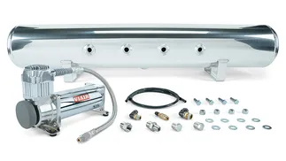 Air Lift Performance 5 Gal Polished Tank & VIAIR 444C Comp  - (No Mgmt System)