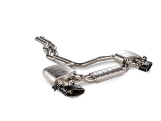 Akrapovic Titanium Evolution Line Catback For C8 Audi RS6/RS7- Carbon Tips