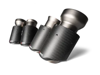 Akrapovic Tail Pipe Set For F98 BMW X4 M/X4 M Competition - Carbon