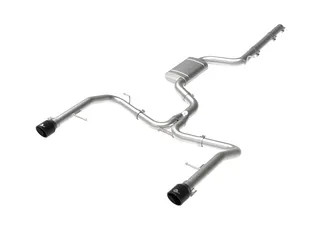 aFe MACH Force-Xp 3 IN to 2-1/2 IN SS Cat-Back Exhaust Black For VW - 49-36432-B