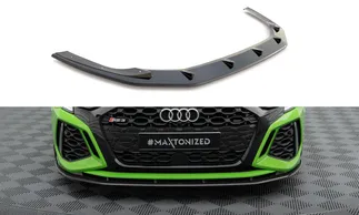 Maxton Design Carbon Fiber Front Splitter For 8Y Audi RS3