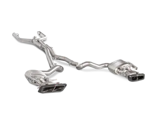 Akrapovic Titanium Evolution  Catback For C63 AMG Coupe - Carbon Tips Req. Link Pipe