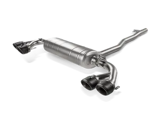 Akrapovic Titanium Slip-On Line For Mercedes A35L AMG Non-OPF - Titanium Tips