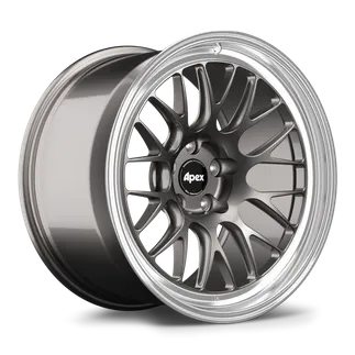 Apex ML-10RT Forged Wheel 19x10.5 ET25 (5x120 / 72.56) - Anthracite - Machined Lip