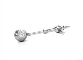 MMX Mini F56 Short Shifter Kit - Titanium Insert + Grey Shift Boot