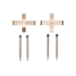 Dynamic Friction Front Disc Brake Hardware Kit - 91135195100