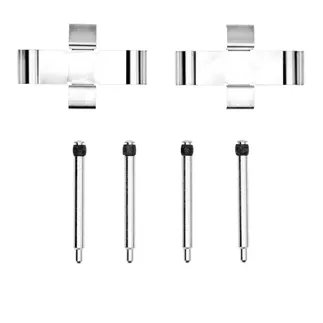 Dynamic Friction Front Disc Brake Hardware Kit - 340-63013