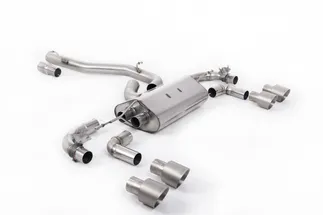 Milltek Non Resonated Valved Catback Exhaust System For VW MK7.5 Golf R