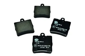 Hella Pagid Rear Disc Brake Pad Set - 0044209120