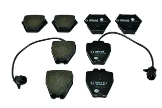 Hella Pagid Front Disc Brake Pad Set - 4D0698151AC