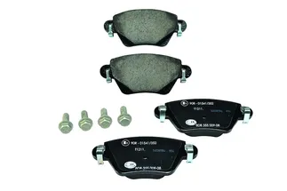 Hella Pagid Rear Disc Brake Pad Set - C2S52080