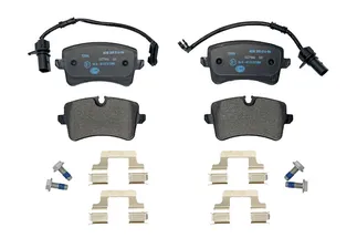 Hella Pagid Rear Disc Brake Pad Set - 4G0698451J