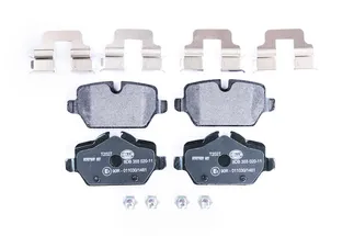 Hella Pagid Rear Disc Brake Pad Set - 34219808172