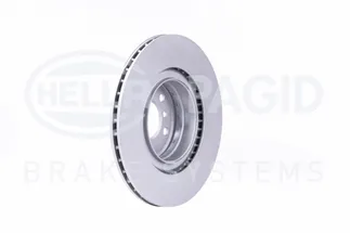 Hella Pagid Rear Disc Brake Rotor - 34206898719
