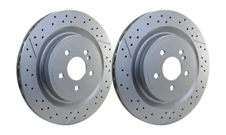 Hella Pagid Rear Disc Brake Rotor - 1724230112