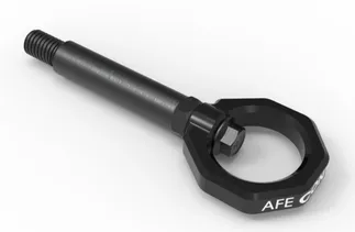 aFe CONTROL Rear Tow Hook Black For BMW - 450-502002-B