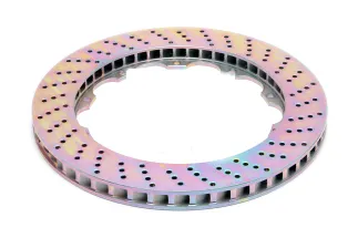 Dinan Brembo Front Replacement Rotor Set - BMW 3/5/6-Series/Z4 - Drilled