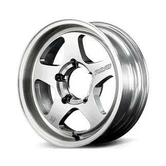 Gram Lights 57FR-X Wheel 16x7.0 ET-6 (5x139.7) - Sunlight Silver/Rim DC