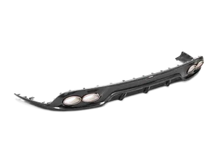 Akrapovic Rear Carbon Fiber Diffuser For Porsche 911 Turbo/Turbo S 991.2 - High Gloss