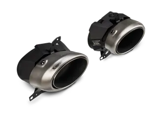 Akrapovic Titanium Tail Pipe Set For 992 Porsche 911 Turbo/Turbo S