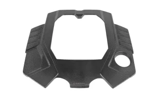 Eventuri Carbon Engine Cover For Audi C8 RS6 / RS7 - Matte Black 