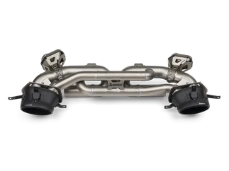 Akrapovic Titanium Slip-On Line Exhaust For 992.2 Porsche 911