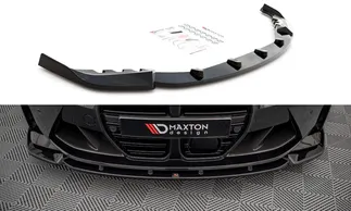 Maxton Design Front Splitter For G8X BMW M3/M4 - Gloss Black