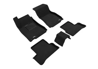 3D MAXpider Elegant Floor Mats For 20-23 Mercedes-Benz A-Class (V177) - Black R1 R2