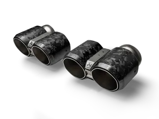 Akrapovic Chopped Carbon Tail Pipe Set For G87 BMW M2 Coupe
