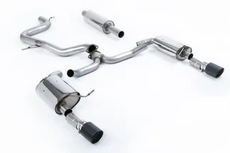 Milltek Resonated Catback Exhaust System For VW MK7 Jetta GLI