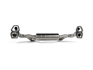 Akrapovic Titanium Slip-On Race Line For G09 BMW XM - Carbon Tips