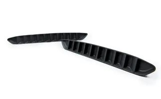 ACEXXON Rear Horizontal Slat Reflector Insert Set For BMW F87 M2 - Gloss Black