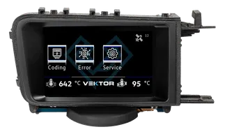Vektor Technik Digital Data Display Gauge For VW MK7 GTI & Golf R (Antenna) RHD