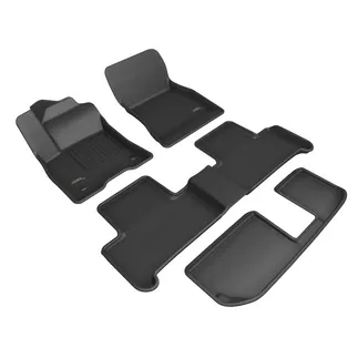 3D MAXpider Kagu Floor Mats For 22-24 Mercedes EQB (X243) - Black R1 R2 R3