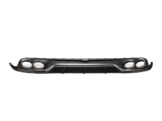 Akrapovic Rear Carbon Fiber Diffuser For Porsche 911 Turbo/Turbo S (991.2) - Matte