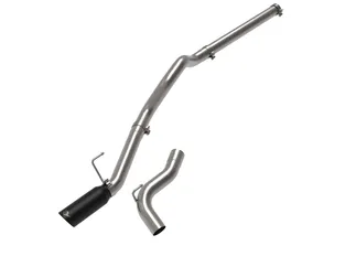 aFe Vulcan Series 3 IN 304 SS DPF-Back Exhaust w/Black Tip For Mercedes - 49-36502-B