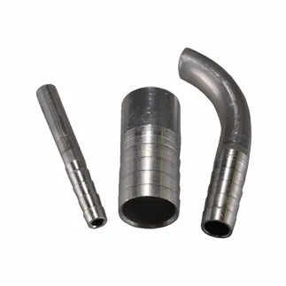 OBP 22mm OD 50mm Straight Ribbed Fitting