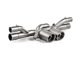 Akrapovic Titanium Slip-On Race Line For 991.2 Porsche 911 GT3 - W/ Carbon Diffuser