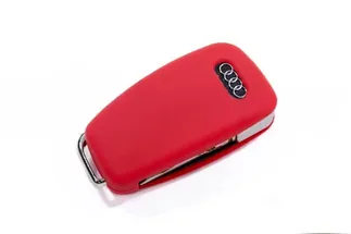 USP Silicone Key Fob Jelly (Audi Models)- Red