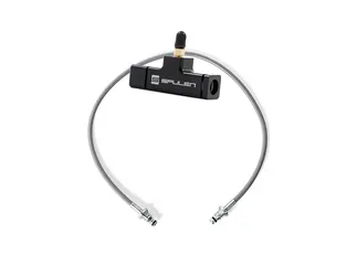 Spulen 6-Speed Aluminum Clutch Bleeder Block & Stainless Clutch Line Kit