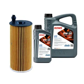 ROWE Hightec SYNT RS C5 SAE 0W-20 Oil Sevice Kit For BMW 330i 2.0T