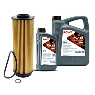 ROWE Hightec SYNT RS C5 SAE 0W-20 Oil Sevice Kit For BMW X3 M40i 3.0T