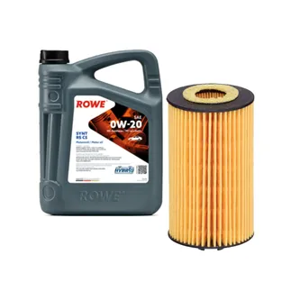 ROWE Hightec SYNT RS C5 SAE 0W-20 Oil Sevice Kit For BMW X5 xDrive40e