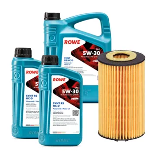 ROWE Hightec SYNT RS HC-D SAE 5W-30 Oil Service Kit For F15 BMW X5 3.0T