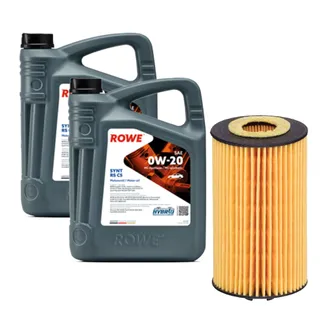 ROWE Hightec SYNT RS HC-D SAE 5W-30 Oil Service Kit For F15 BMW X5 4.4T