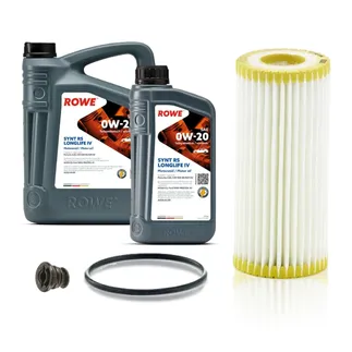 Assembled By USP ROWE 0W-20 Oil Service Kit For 8V.2 Audi A3 2.0T