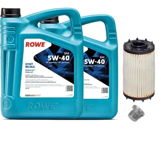 Assembled By USP ROWE 5W-40 Oil Service Kit For Porsche Panamera 4.0T (17-20)