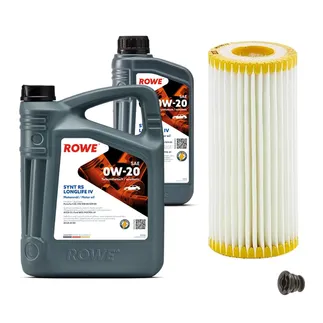 Assembled By USP ROWE 0W-20 Oil Service Kit For 95B Porsche Macan 2.0T (19+)