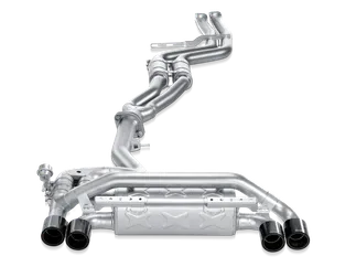 Akrapovic Titanium Evolution Line Catback For E82 BMW 1 Series M - Carbon Tips